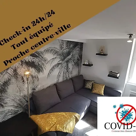 Apartament Esprit Cocooning -proche Centre- Tulon
